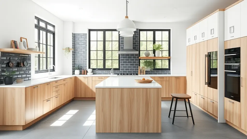 4-inspiration-cuisine-bois-couleur-clair-et-blanc_F cuisine ouverte clair